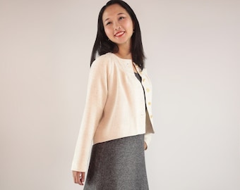 Sewing Pattern for Ladies: Salamanca Cropped Jacket Digital Sewing Pattern (PDF)