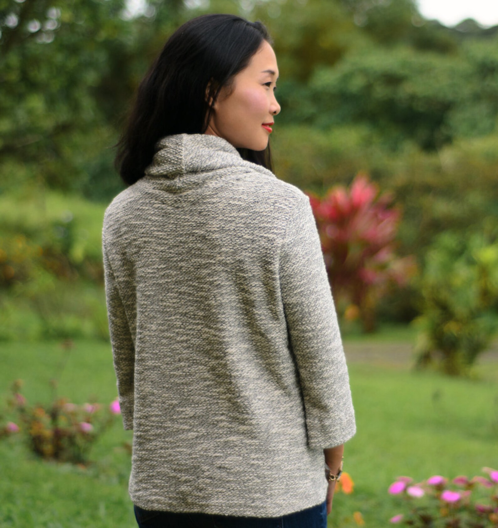 Big Cowl Neck Sweater PDF Sewing Pattern | Digital | Instant Download ...