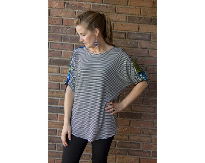 Fete Dolman Top Print