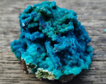 Small - Specimen blue Chrysocolla native Coper | home decoration