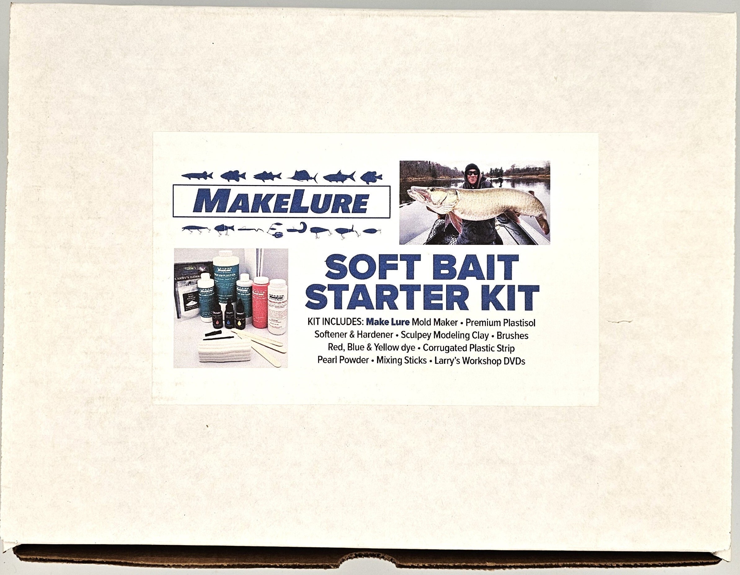 Makelure Soft Bait Starter Kit. Make Your Own Soft Plastic Fishing