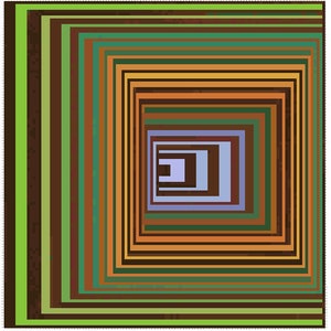 Victor Vasarely - Inspired Cross Stitch Pattern