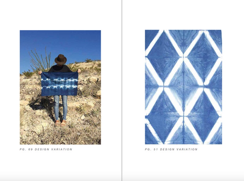 INSTANT DOWNLOAD-Indigo Shibori Book: Guide to Resist Dyeing image 4