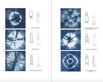 INSTANT DOWNLOAD-Indigo Shibori boek: gids om verven te weerstaan