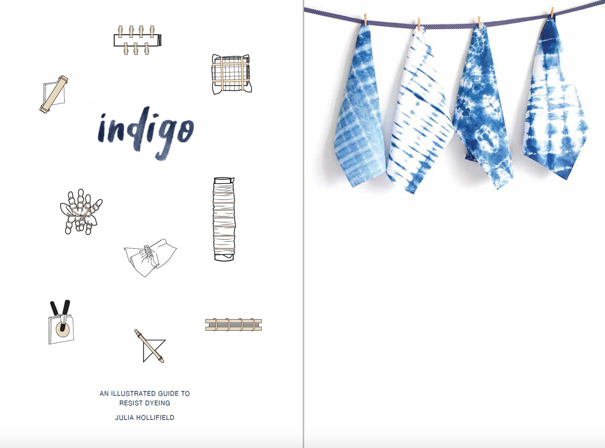 Afternoon Project: DIY Natural Shibori Indigo Dyeing — The Rikumo Journal