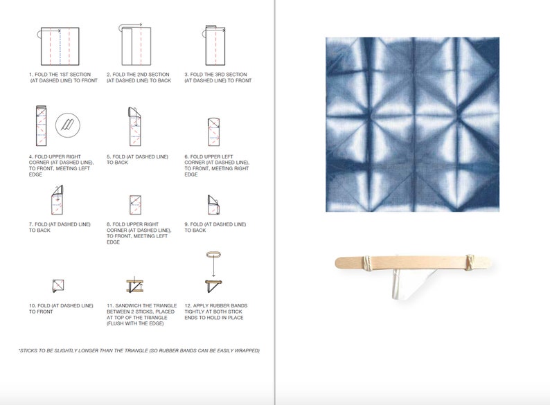 INSTANT DOWNLOAD-Indigo Shibori Book: Guide to Resist Dyeing image 5