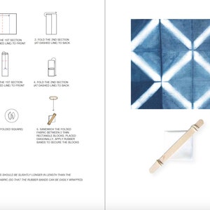 INSTANT DOWNLOAD-Indigo Shibori Book: Guide to Resist Dyeing image 3