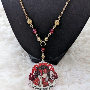 Fire Emblem and Fates charm jewelry Xander, Ryoma, Osakabehime, Yan Qing image 3