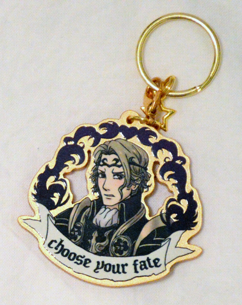 Fire Emblem Fates acrylic phone charms Xander, Ryoma, Leon and Takumi image 3