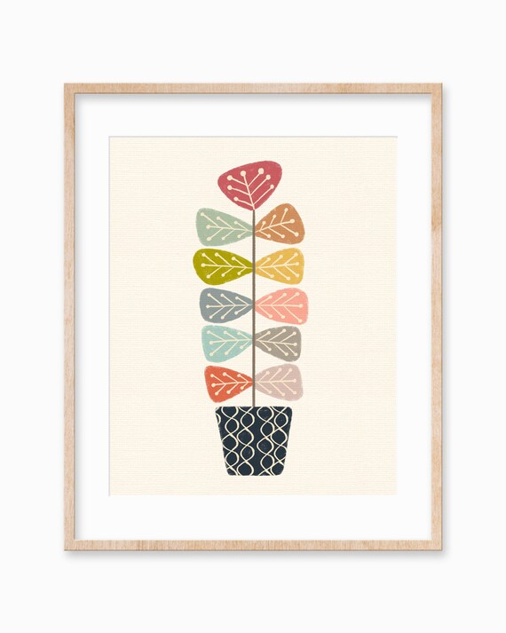 Vibrant Flower Pot Printable Artwork Mid Century Impressed Print Nursery Printable Young children Printable Childrens Artwork Quick Artwork Floral Printable graphic regarding Printable Flower Pot named Colourful Flower Pot Printable Artwork Mid Century Influenced Print Nursery Printable Children Printable Childrens Artwork Quick Artwork Floral Printable