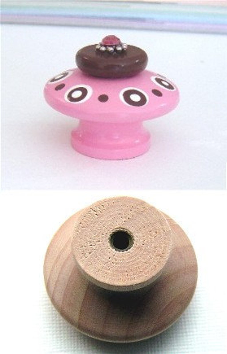 Colorful Drawer Knobs Kids Knobs Pink Knobs Nursery Knobs Girls Knobs Decorative Knobs Dresser Knobs Childrens Knobs Unique Knobs Wood Knobs