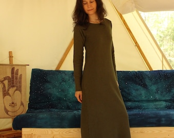long sleeve fleece nightdress