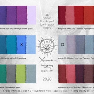 universal sweat shirt / long sleeve oversize loose fit shirt 100% hemp and organic cotton custom made and hand dyed sizes xxs to xl image 5