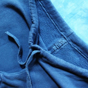 drawstring hemp sweatpants lounge pants - 100% hemp and organic cotton - custom made hand dyed - optional drawstring cuff - sizes xxs to xl image 9