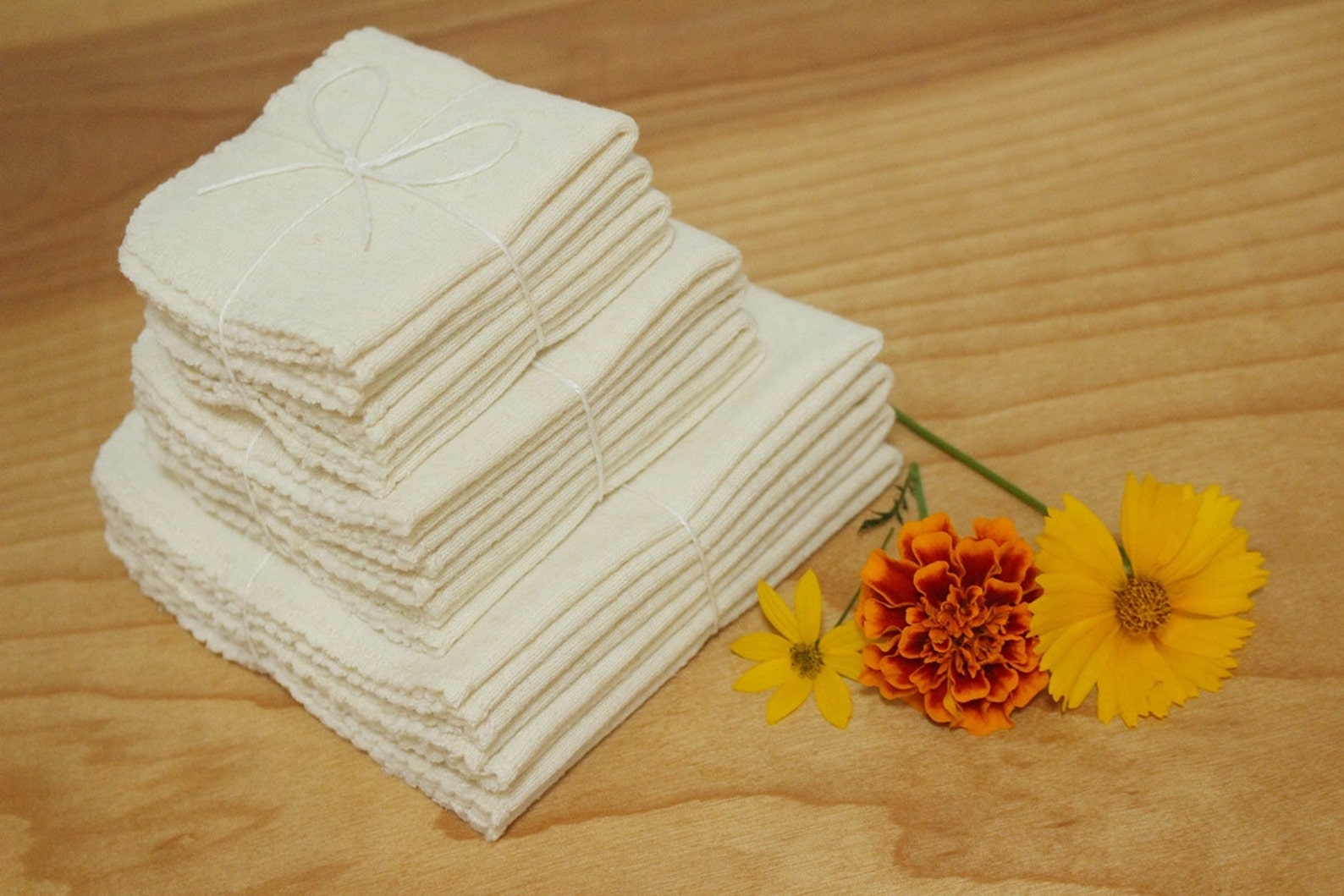 Organic Fleece Facial Wash Cloths 100 Organic Cotton and Etsy