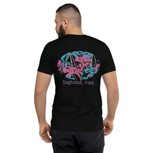 Tri-blend t-shirt-Titan 25 with black lettering