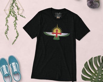Camiseta de mezcla de tres piezas - CTG Kurdistan