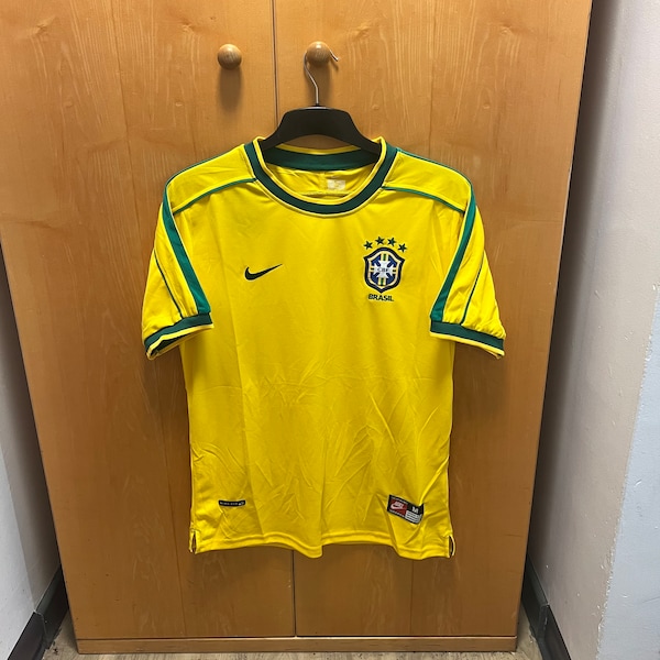 Maillot domicile Brésil 1998