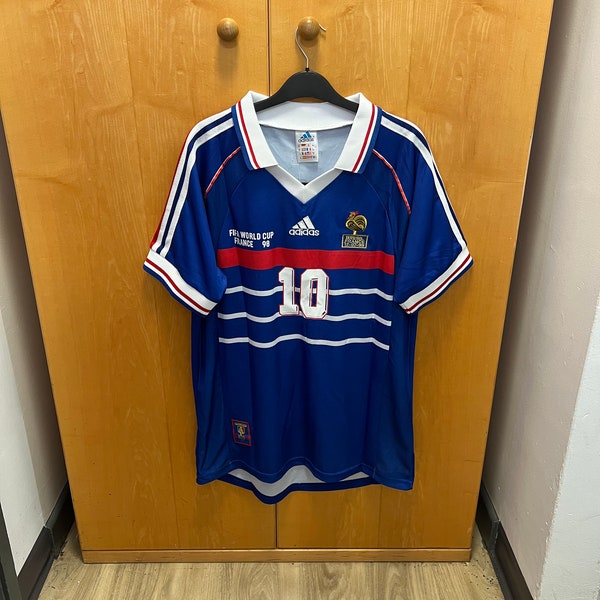 Camiseta local Francia 98 Zidane