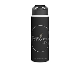 Stainless Steel Water Bottle, Standard Lid