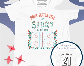 Voor- en achterkant aangepast hockeyshirt, jouw naam hockeyshirt, hockeyseizoenshirt, cadeau hockeyliefhebber, shirt hockeyliefhebber, hockeyshirt wedstrijddag