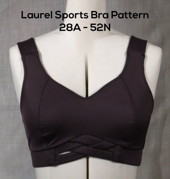 34A-44N Laurel Sports Bra Pattern Download -  Canada