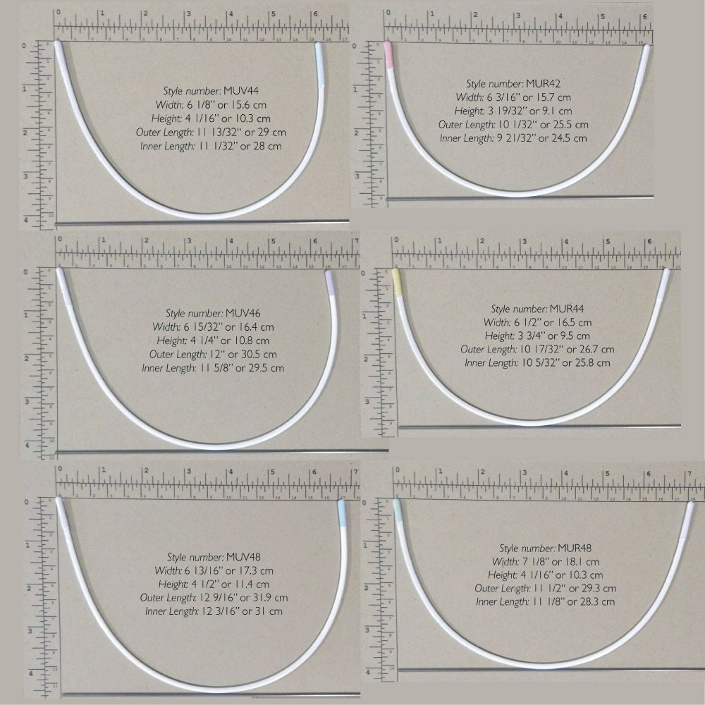 Bra Making Replacement Wire Regular Underwire Heavy Gauge Etsy Australia