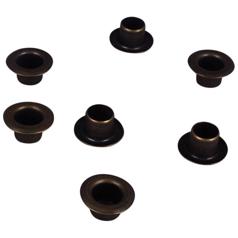 Antique Brass Metal Grommet & Washers 4mm MG4AB Etsy