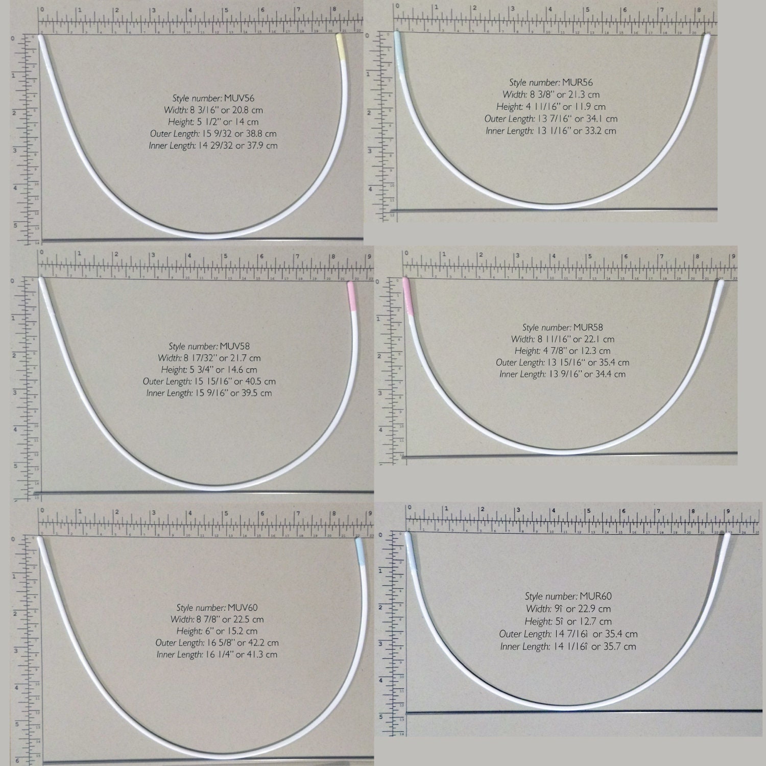 White Bra Making Replacement Hook and Eye Tape Closures - 2 Rows - 1 1/2  Wide - Lingerie Design, DIY Bra Supplies (HE132W)