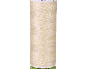 Eggshell Gutermann Recycled Polyester Thread