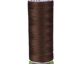 Clove Brown Gutermann Recycled Polyester Thread