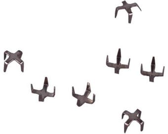Silver Cross Metal Vintage Studs - 5mm - 100 Pieces (MS5SST-100)