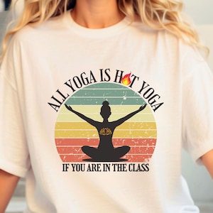 Yoga T Shirt Etsy