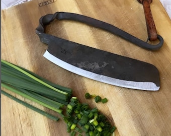 Kräuter Messer Hangeschmiedet Herb Chopper