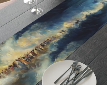 過越祭マツァーカバー 海の分割セット & アフィコメンセット