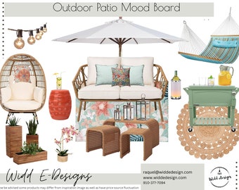 Outdoor Design Mood Board
