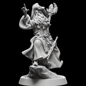 D&D Human Wizard/Spell Caster/Spell Blade/Sorcerer Mini 32mm
