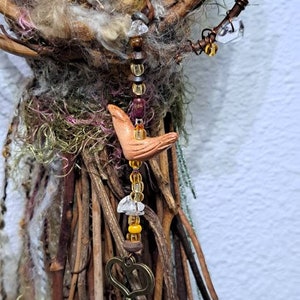 OOAK Art doll, Anthropomorphic Hare Spirit, Nature lover gift image 5