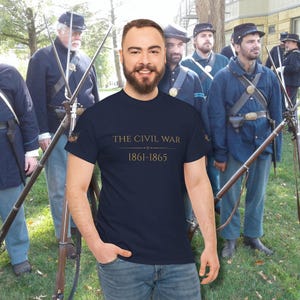Civil War Unisex Tee: American History, Patriotic Apparel
