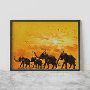 African Art Canvas-African Ethnic Group Tribe Abstract Art, Canvas READY to Hang, Framed Canvas