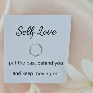Self Love Ring, Gift For Family, Friends And Yourself Anniversary Birthday Gift Fashion jewellery Ring, daughter friends