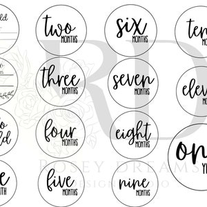 Bébé jalon mensuel SVG, jalon mensuel bébé tours Svg, cartes numériques jalons bébé, Bonjour tout le monde Svg, un an Svg