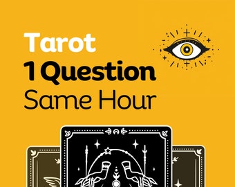 Same Hour 1 Question Tarot Reading