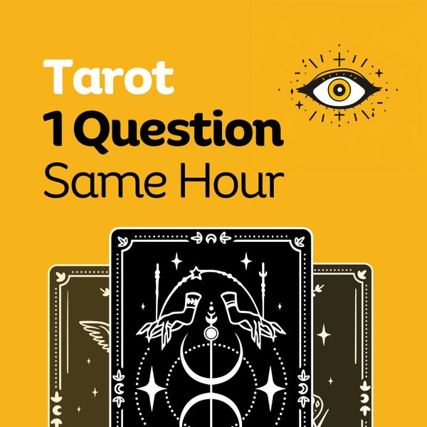 Same Hour 1 Question Tarot Reading