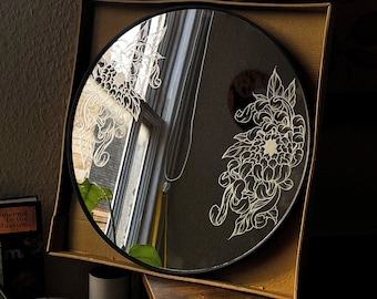 Gegraveerde Crynthamum-spiegel