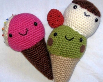 Ice-Cream Time Crochet Pattern