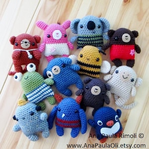 Little amigurumi cuties PDF Digital Download image 1