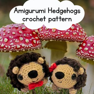 Amigurumi Hedgehog PDF Crochet Pattern - Handmade DIY Craft -Beginner Friendly Crochet Pattern - Porcupine Amigurumi Crochet Pattern