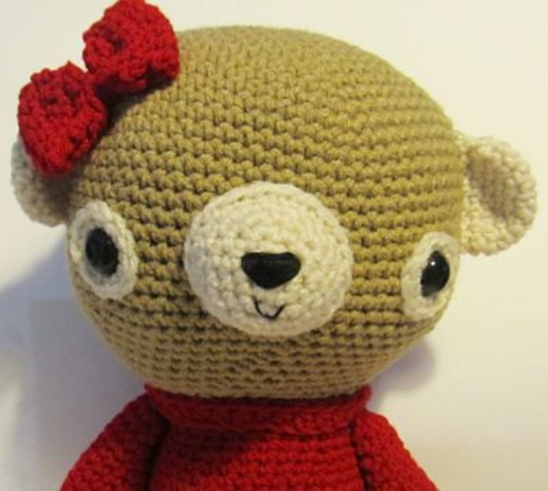 Sweet Huggable Teddy crochet pattern PDF Digital Download image 3