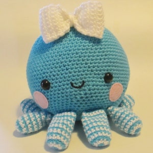 Huggable Octopus amigurumi crochet pattern PDF Digital Download image 3